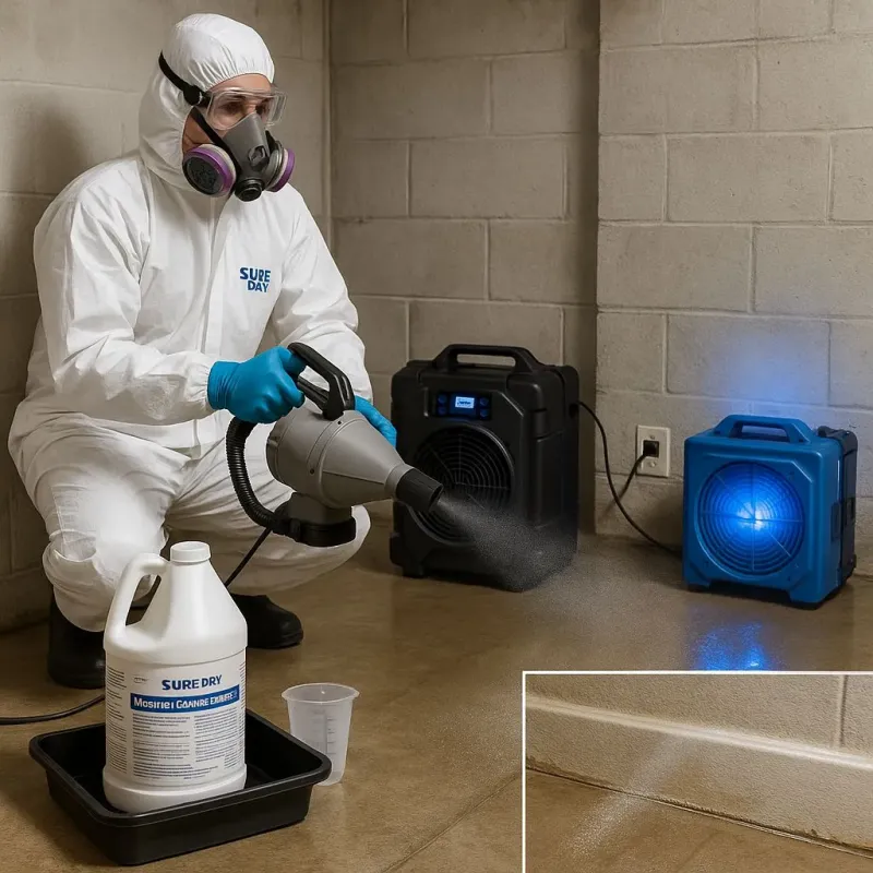 Sanitization and Odor Removal process in Butner, NC