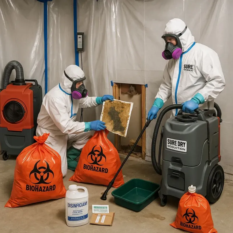 Contaminated Water Handling Protocols process in Butner, NC
