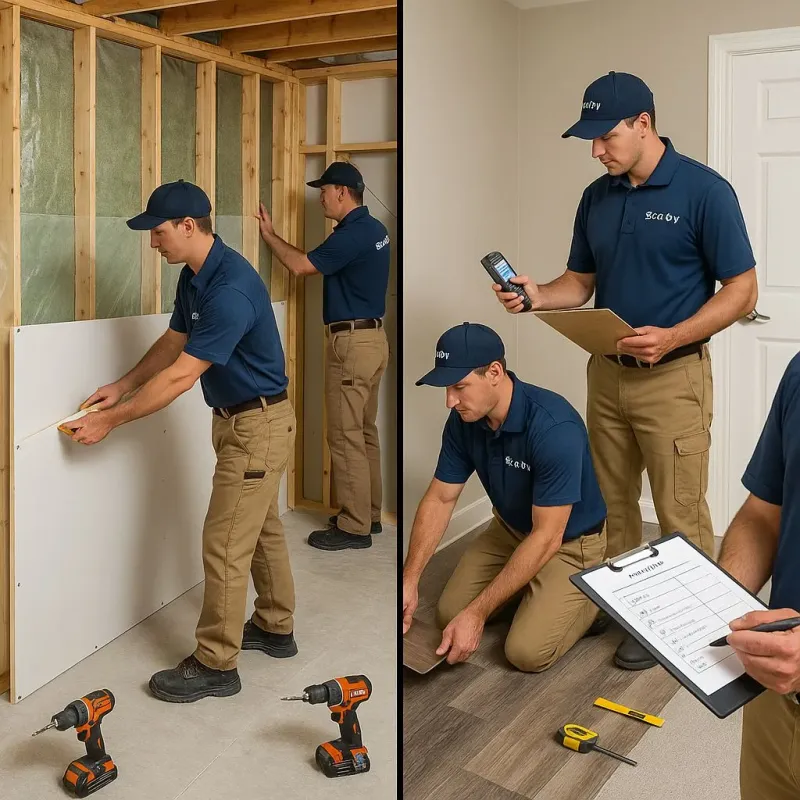 Repairs and Reconstruction process in Butner, NC